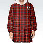 Innes Modern Tartan Hoodie Blanket